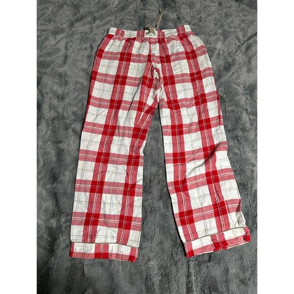 UGG Women’s Red Plaid Flannel Pajama Set – Shirt (M) & Pants (S) - Picture 3 of 4